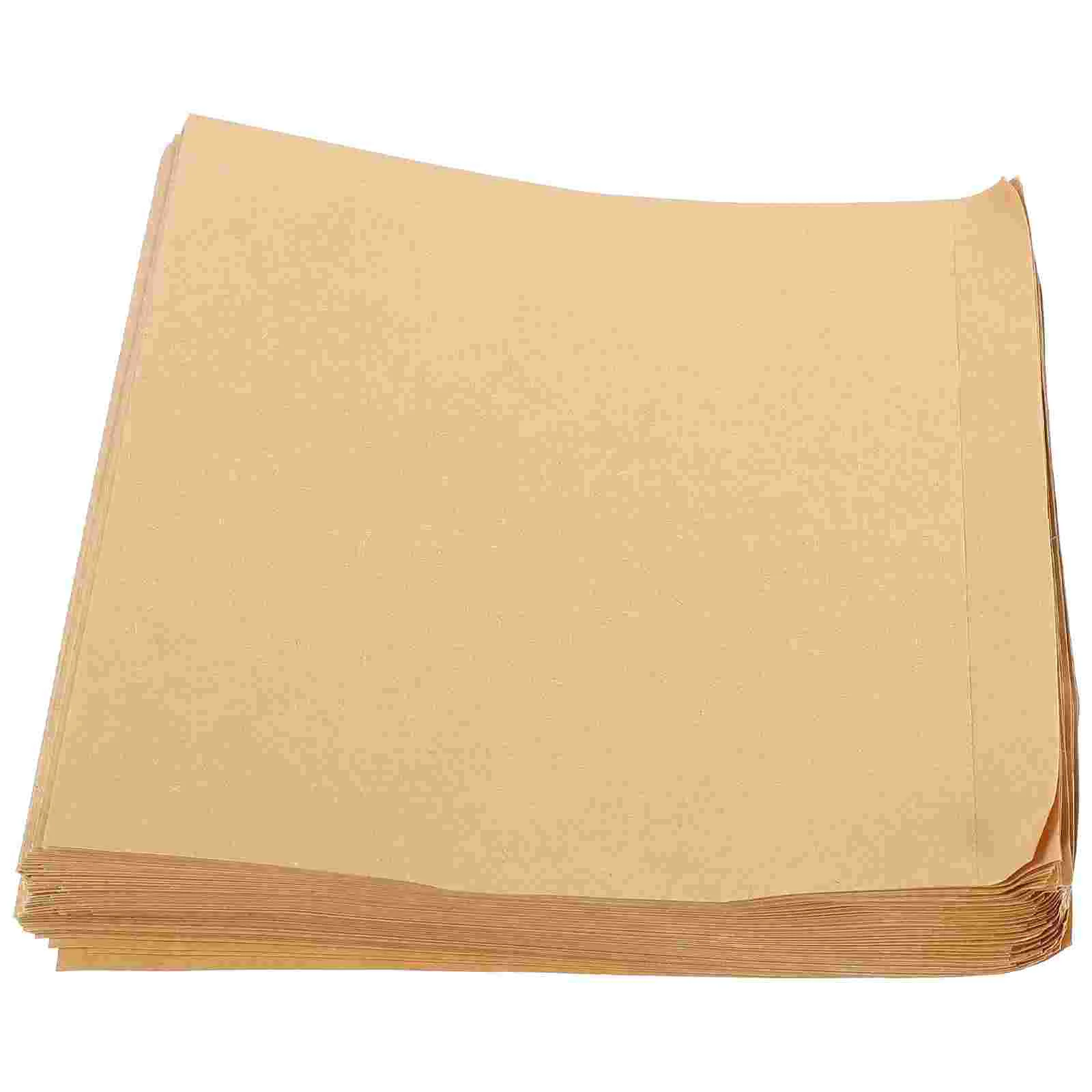 

100 Pcs Sesame Cake Bag Sauce Packaging Bags Snack Pancake Paper Food Donuts Storage Kraft for Mini