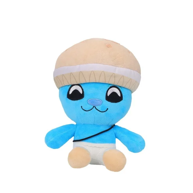 9.8 Smurf Cat Plush Toy,New Smurf Cat Plush Doll Wacky Throw Pillow,Fun  Halloween Christmas Anime Character Stuffed Dolls for Cartoon Anime Game  Fans