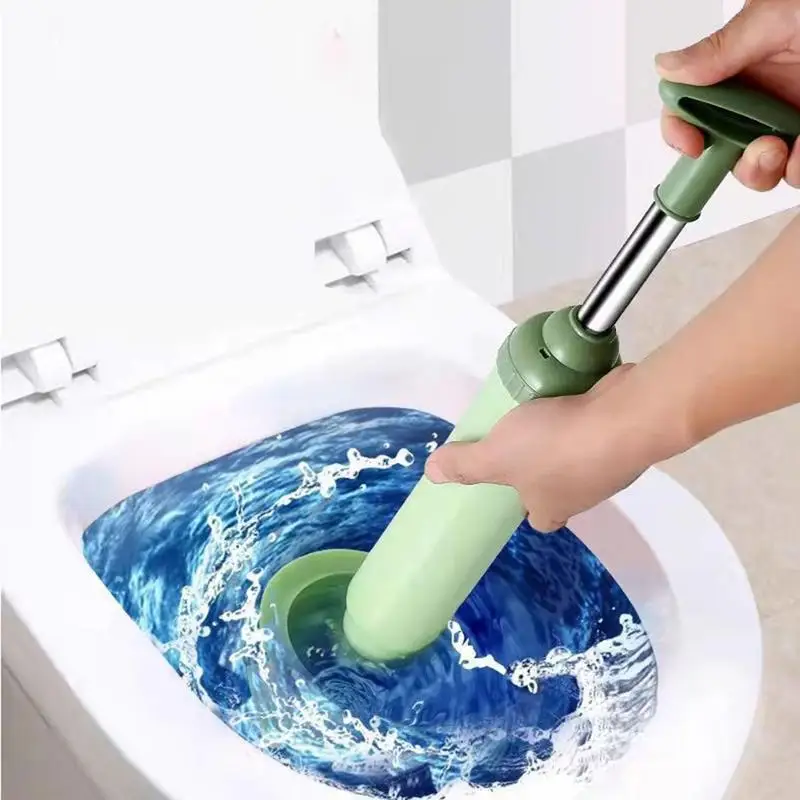 

High Pressure Toilet Unblock a Shot Drain Clog Remover Plunge Tool Toilet Plunger Plumbing Tool Toilet Pipe Plunger Air Drain