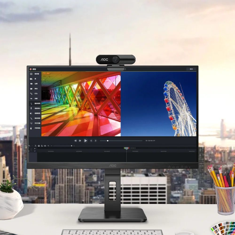 AOC CM180-11 1080P HD USB Camera Laptop Drive Free Home Office Live потоковая онлайн-видеокамера USB камера (art.: 3920c6ca9d296) - 3920c6ca9d296