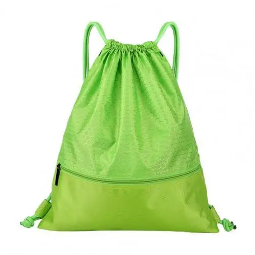 

Drawstring Bag Beam Mouth Backpack 600d Oxford Cloth Waterproof Fitness Travel Bag for Basketball Football Portable Storage Bag