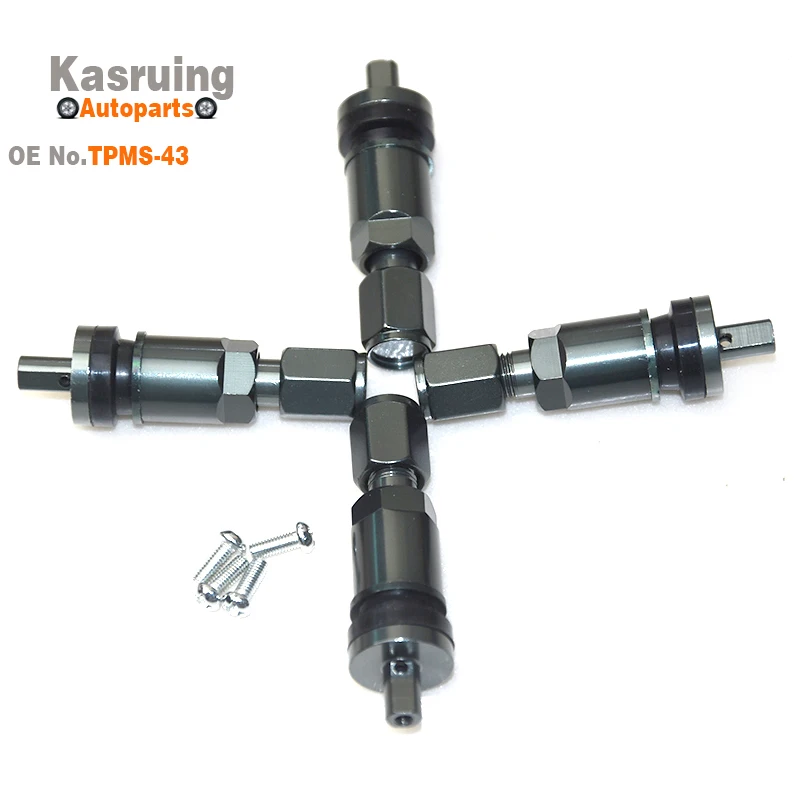 High Quality 4Pcs TPMS-43 Tire Valves TPMS Replacement For Chevrolet Buick Cadillac Mondeo GMC Volvo