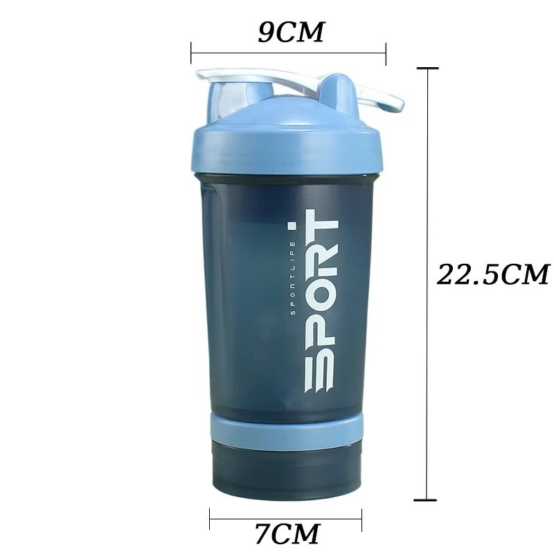 500ML Protein Shaker Bottle 6