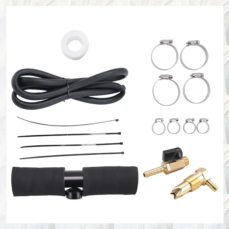 A10U-11025 Diesel Installation Kit,For Gravity Fueled Auxiliary Fuel Tank And Newer Models With 1&frac12;Inch Fill Line,For Diesel