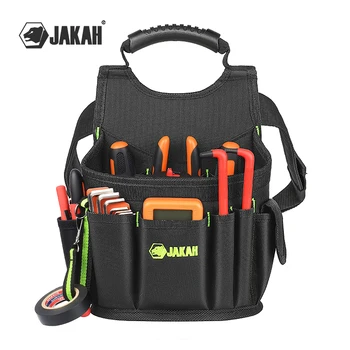 Borsa per attrezzi speciale per elettricisti Tasca per cantiere Tasca per riporre hardware portatile multifunzionale