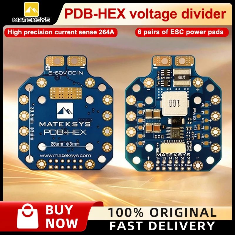 PDB 6-60V 140A continu 264A impulsion pour drone FPV