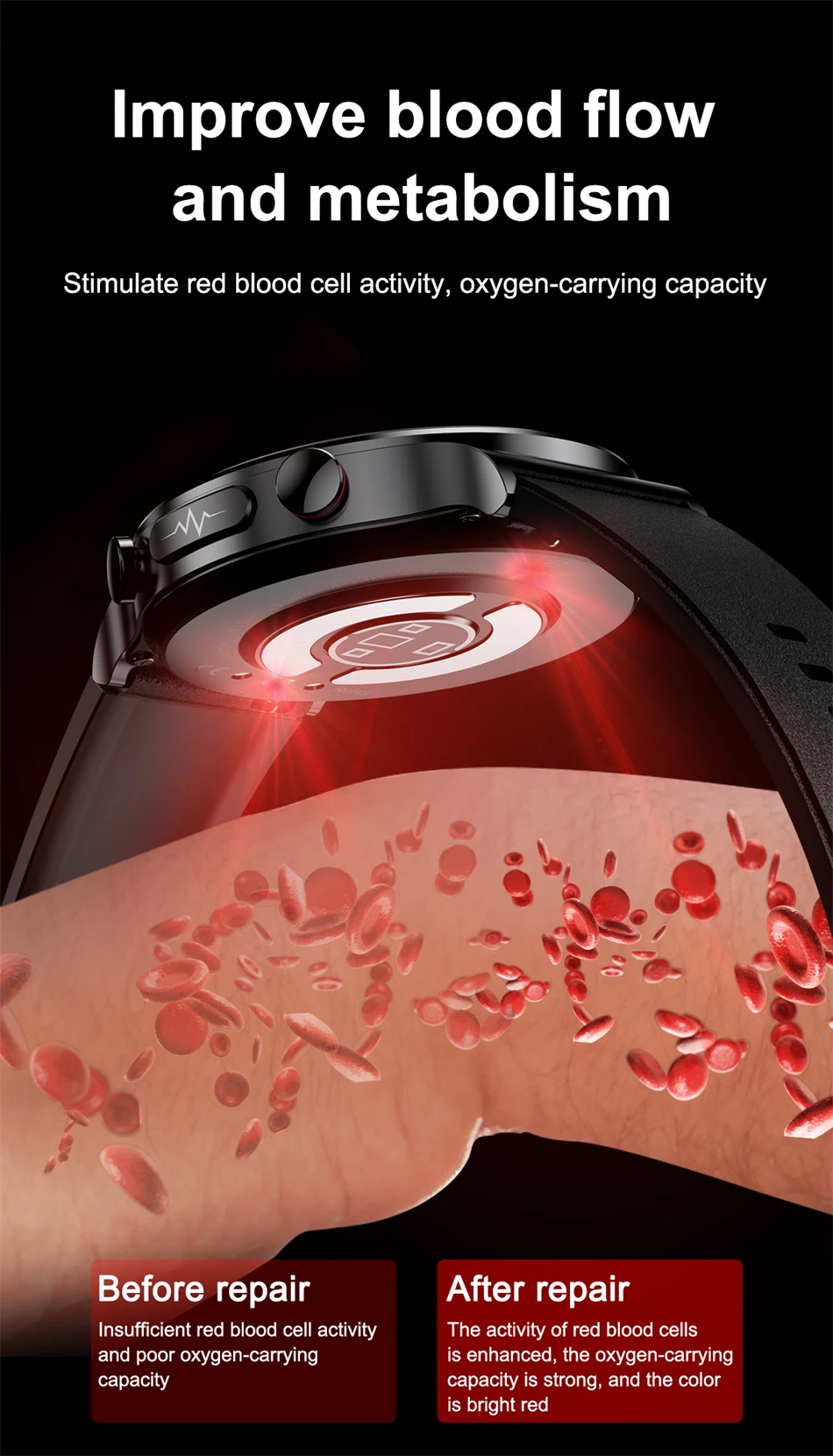 New Health Smart Watch Men ECG+PPG Heart Rate Blood Pressure Watches Body Temperature Fitness Tracker Smartwatch For Samsung+Box