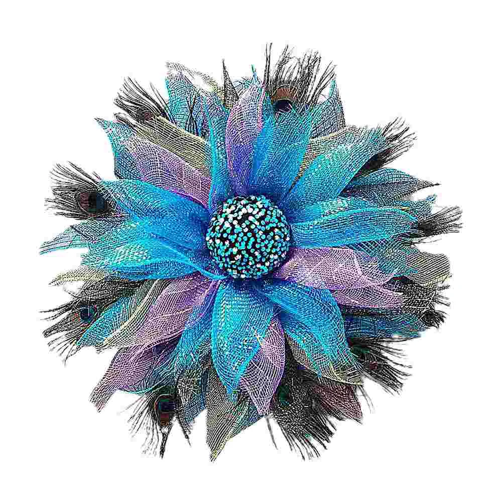 

Chanukah Hanging Ornaments Peacock Garland Vintage Decor Decorative Wreath