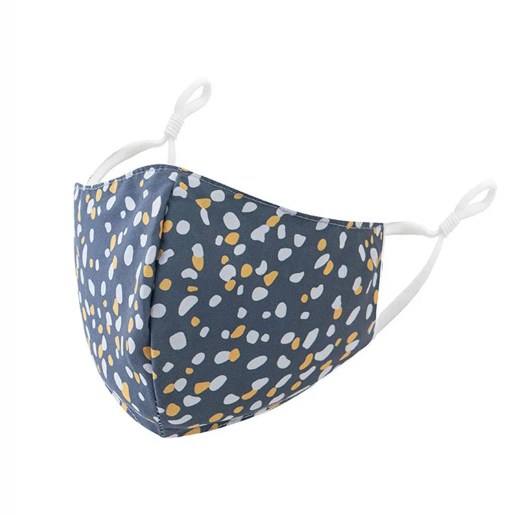 Adult Print Reusable Washable Breathable Windproof Dust-Proof Face Mask