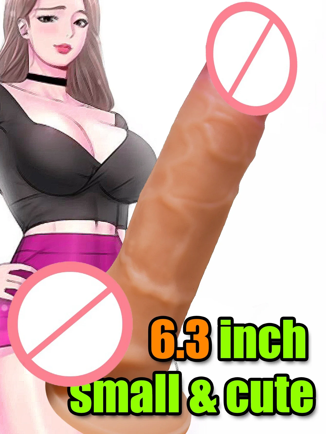 Liquid Silicone Soft Simulation Dildo Anal Sex Toy Big Dick Female Homosexual Clitoral Vaginal Masturbator G-spot Stimulator 18