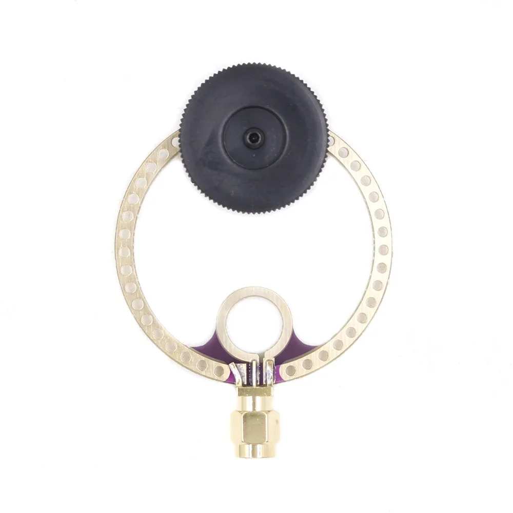 2pcs FM 안테나 도넛 안테나 UV UHF + VHF FM 400M-470MHz 80M-150MHz HFDY Malahiteam DSP DSP2 라디오 수신기 용 SMA 인터페이스