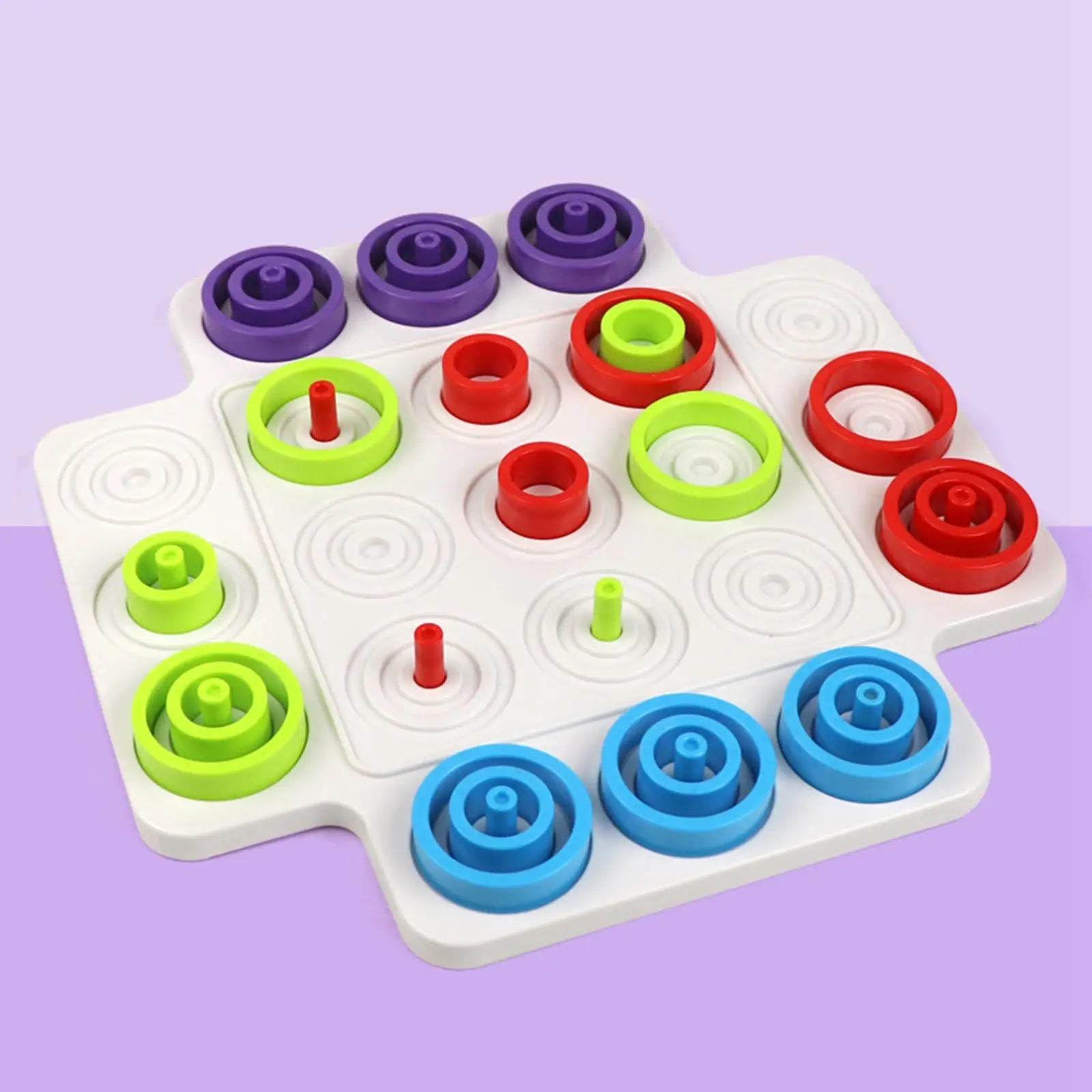 Rings Chess Puzzle Toys Educational Parent Child Interaction for