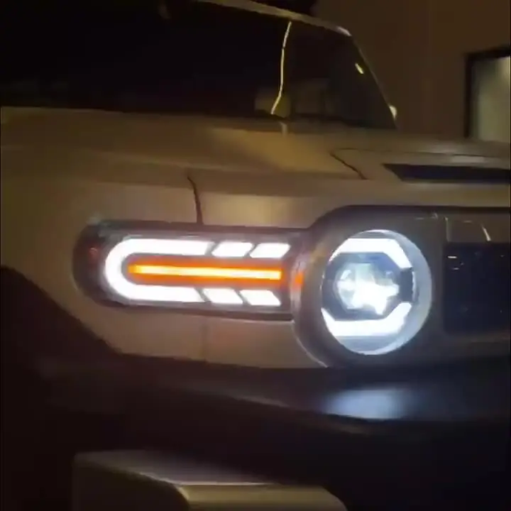 トヨタFJクルーザー2007-2021 drl用ダイナミックLEDターンシグナル
