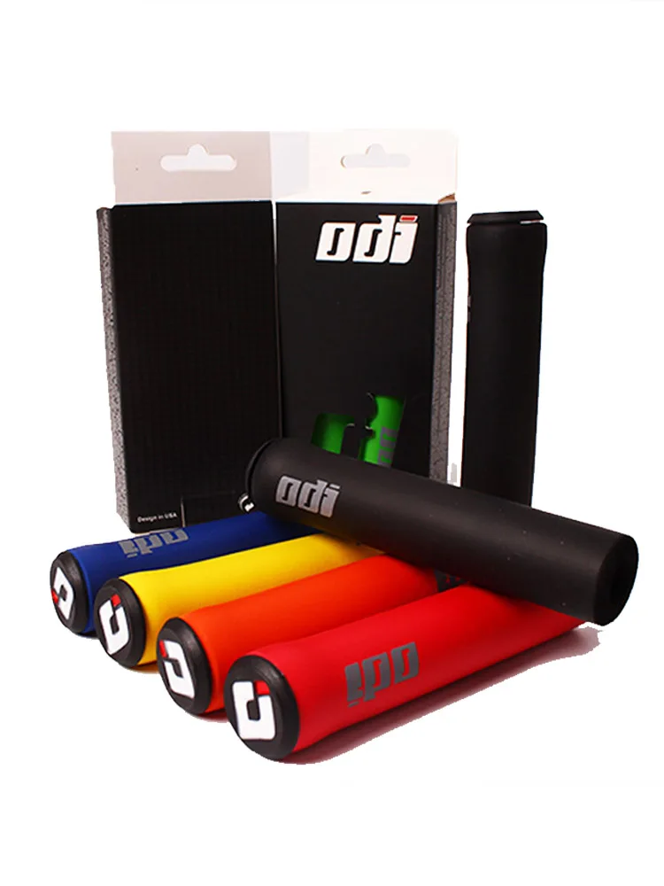 ODI Grips Mountain Bike Grips Soft Mtb Cuffs Shock Absorption Anti-slip Bicycle Handlebar Grip Cover Bike Bars