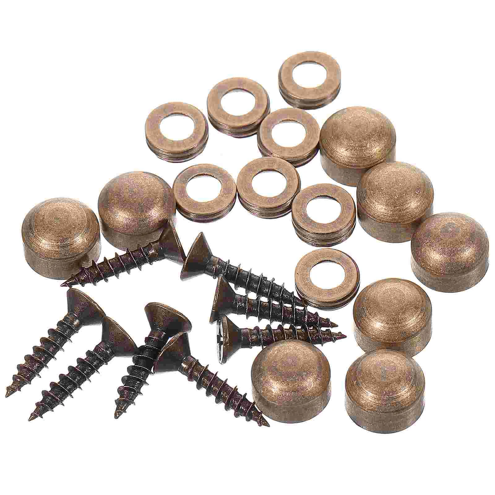 

Decorative Screw Self-Tapping Mirror Fixing Screw Fastener with Cap Wardrobe Cabinet Home Decor Drilling Furniture