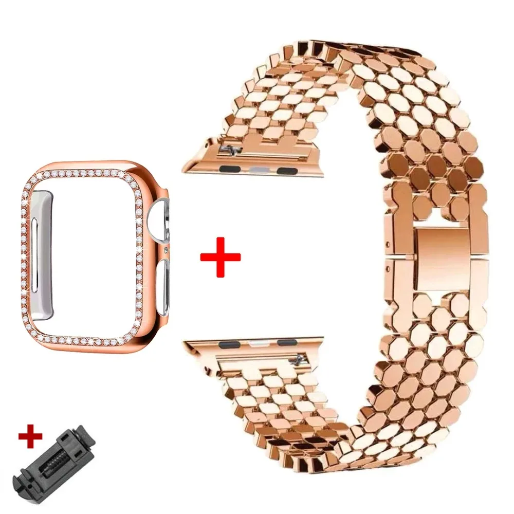 Premium Stainless Steel Watch Band Strap - Elegant Wristband Bracelet