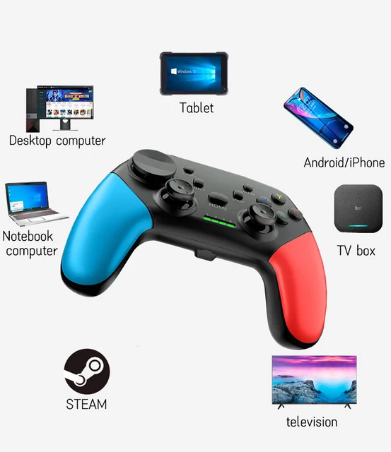 Controlador Gamepad sem fio para Minecraft, Genshin, Pubg, PPSSPP