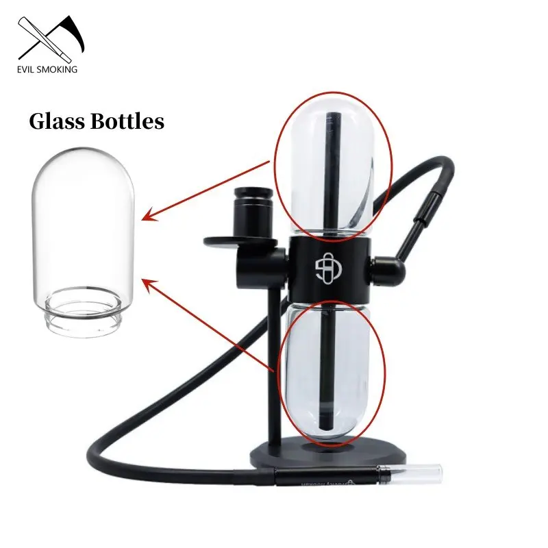 Water Bong Smoking Weed Glass Gravity Glass Bottle Water Pipe Hookah