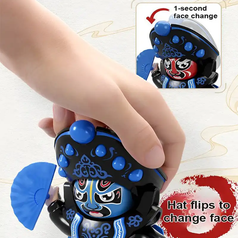 Sichuan Opera Face Veranderende Pop Ornament Szechuan Peking Opera Masker Pop Home Decor Chinese Stijl Gezicht Veranderen Speelgoed Geschenken