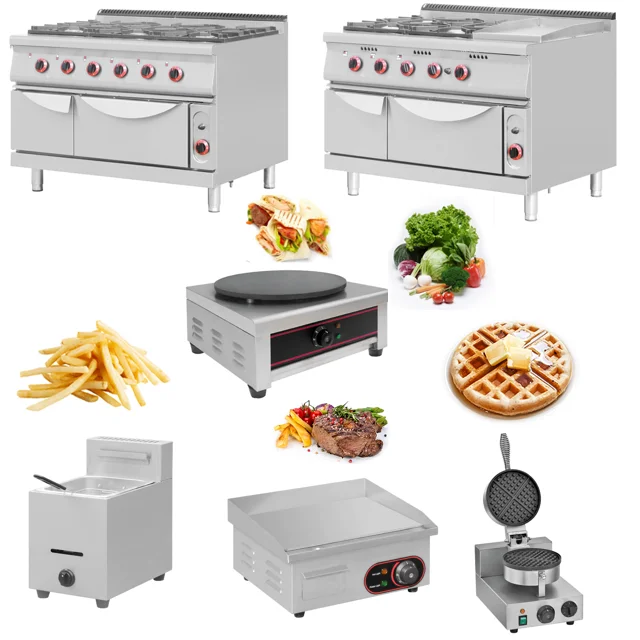 Creatore Di Crepe Elettrico A Testa Singola Commerciale Roti Maker Em-1