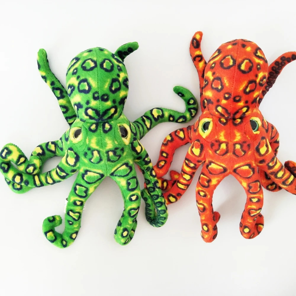 

Octopus Sea Animal Three Colors Birthday Gift Children Stuffed Plush Toy
