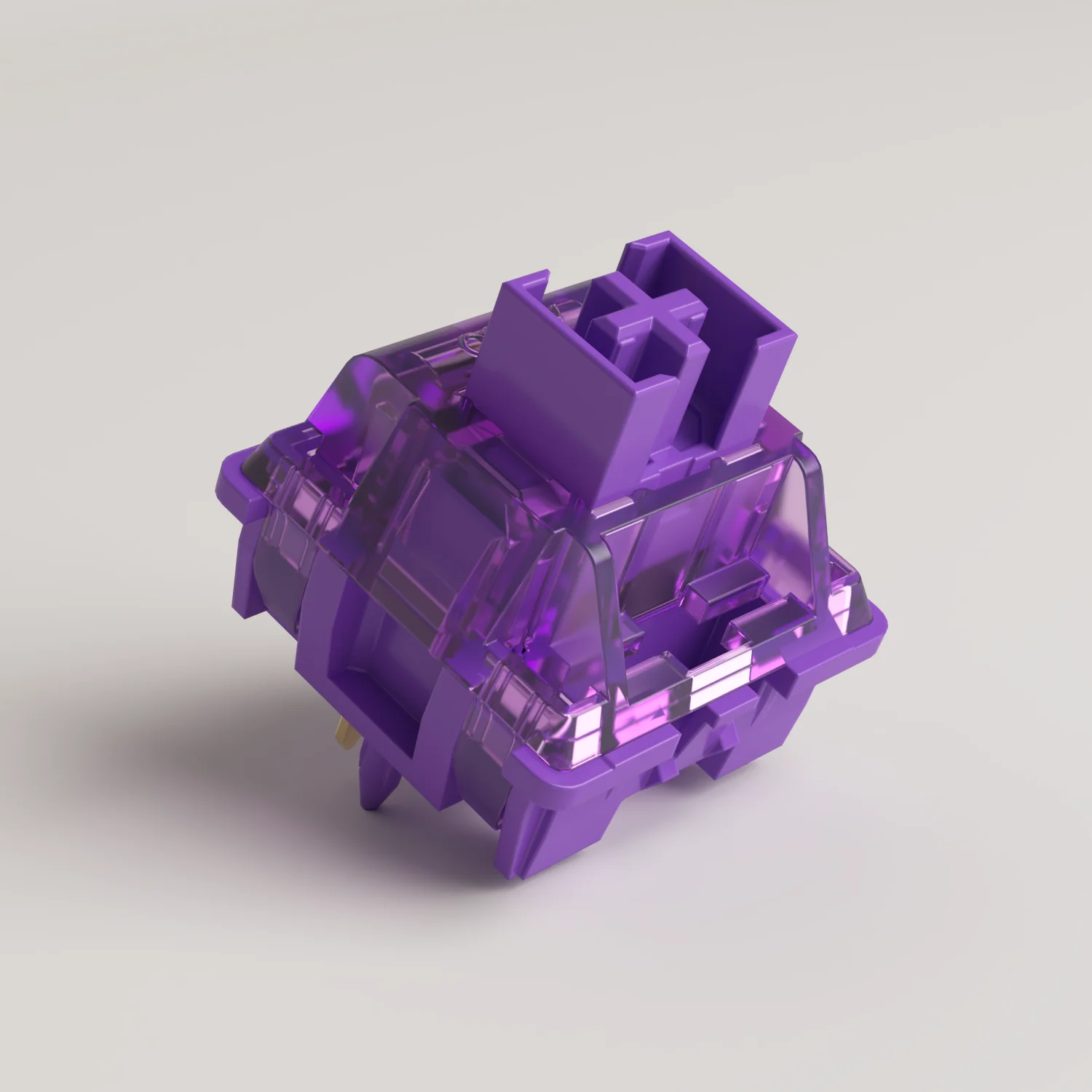 Interruptor Táctil Roxo Akko v3 Pro Lavanda Compatível com Teclado Mecânico mx Pinos 40g 45 Pcs - Imagem 5