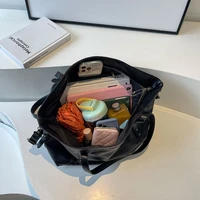 MOODS Large Sized Tote Bags For Women Soft PU Leather Pure Color Large Capacity Shopper Shoulder Crossbody Bag Quality Handbags - Image 6