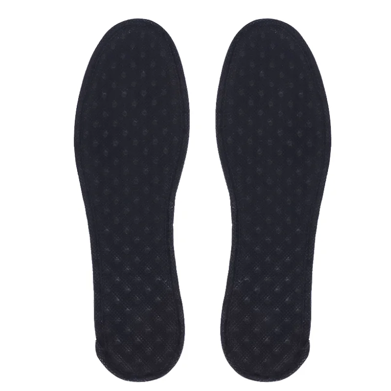 2/6/10pcs Deodorant Foot Insoles Bamboo Charcoal Insert Light Weight Breathable Thin Sport Shoe Pad Suction Perspiration Insole