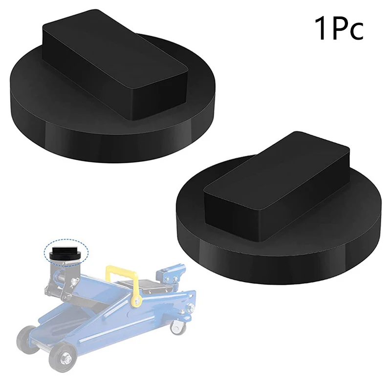 

Portable Car Lift Jack Stand Rubber Pads for Rubber Slotted Floor Jack Pad Frame Rail Adapter Universal Car Accessories