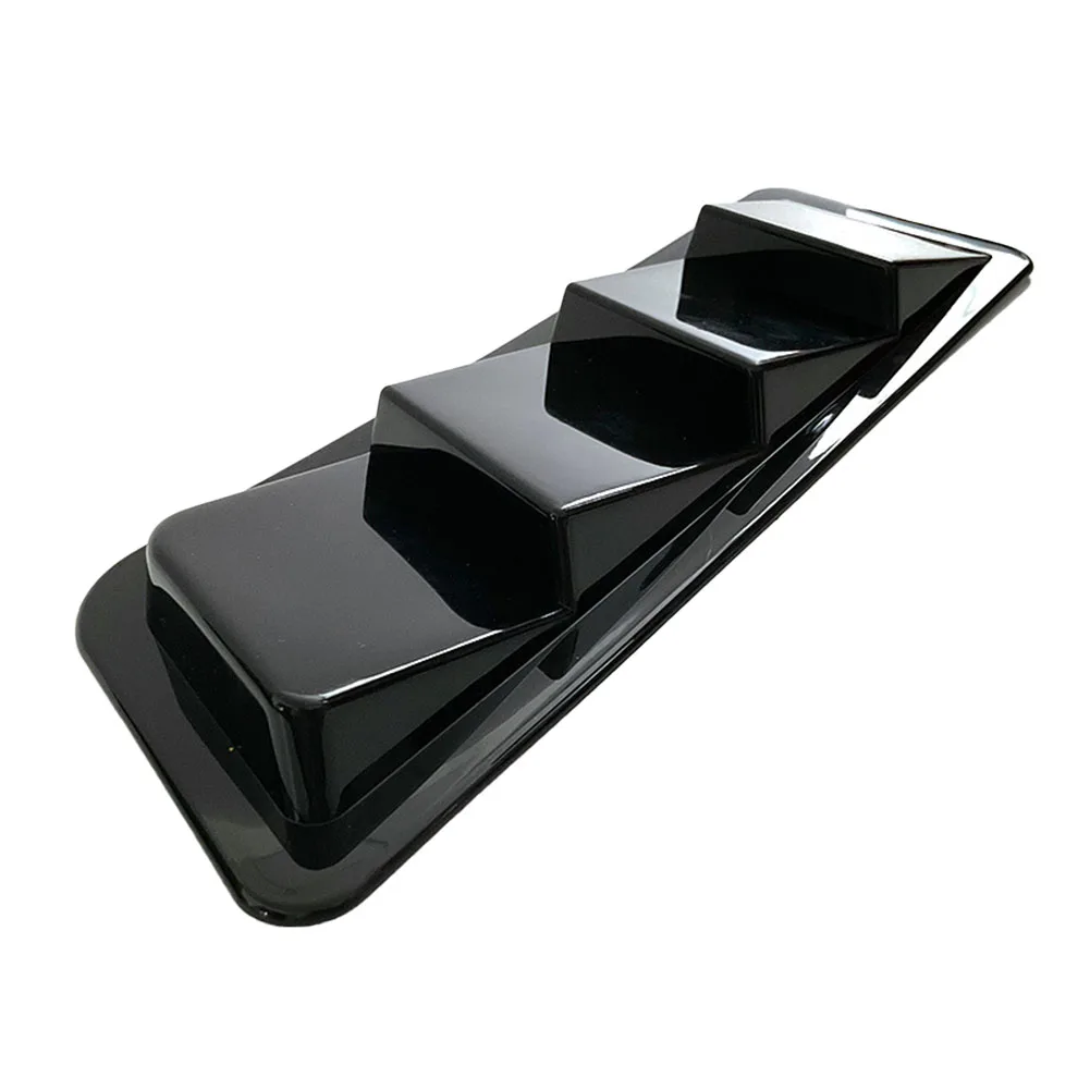 

Car Hood Vents Cover Car Truck Car Accessories Exterior Trim GLOSS BLACK Hood +Side Vents Cover Universal None