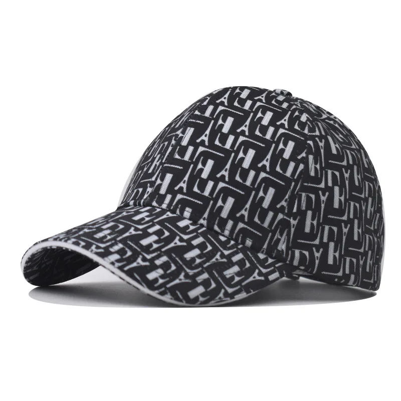 

Cotton Vintage Men Baseball Cap Fashion Thousand Bird Flat Brim Hat Women Outdoor Sun Hat Sports Casual Golf Cap