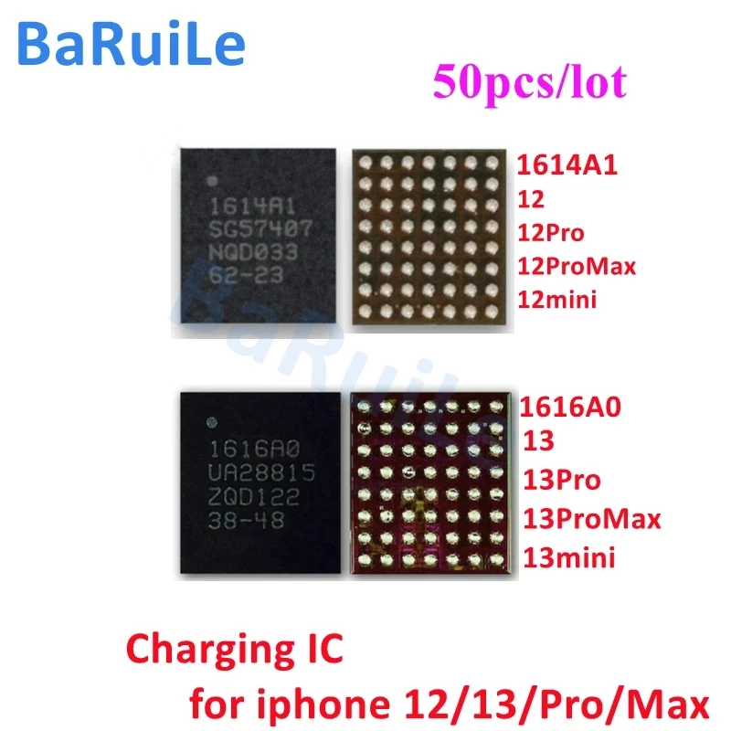 BaRuiLe 50pcs Charger charging IC U2 USB Tristar IC 1610A3 610A3B
