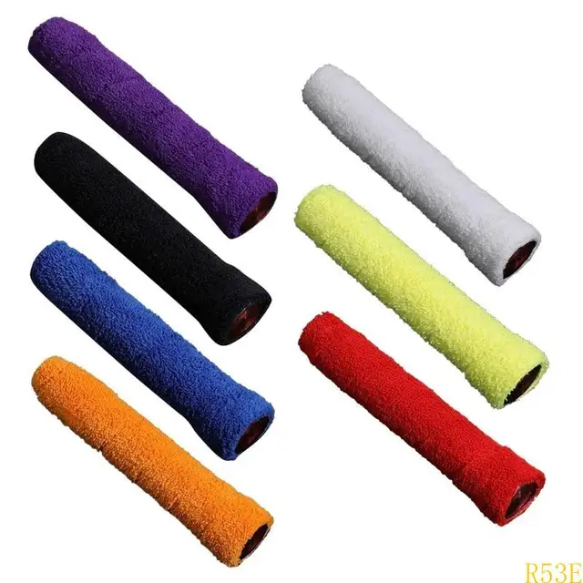 Absorbent Towel Grip Towel Tennis Racket Anti-Skid Sweatband Racquet Grip Tennis Badminton Handle Overgrip Wraps Sleeve