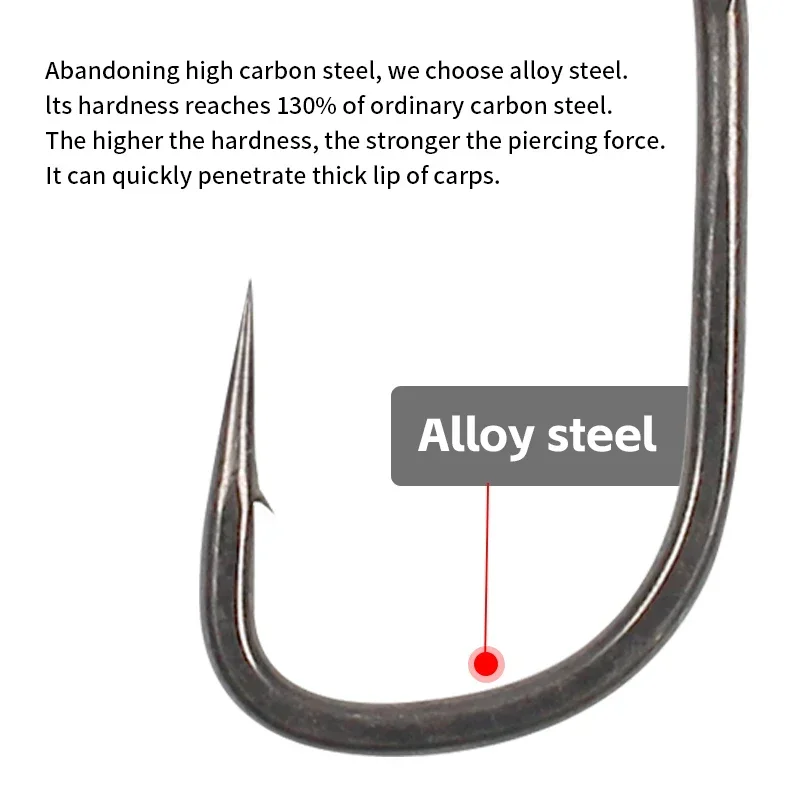 Carp Fishing Hook Set 6