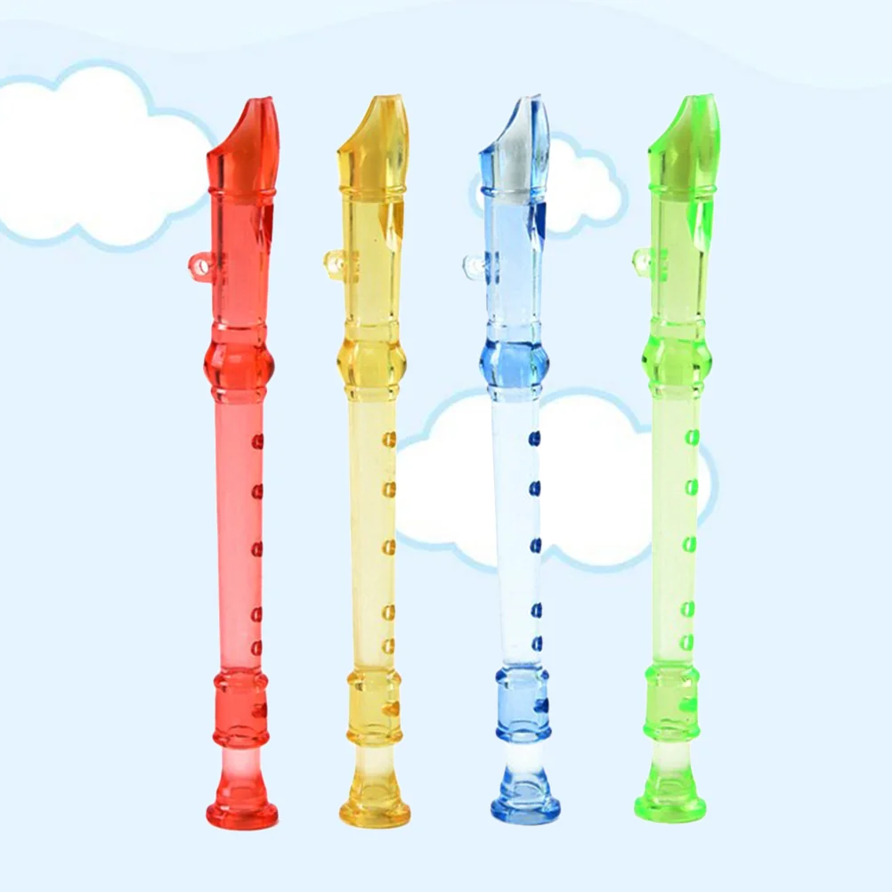 

4 Pcs Music Lovers Mini Clarinet Children Flute The Kids Musical Instruments for