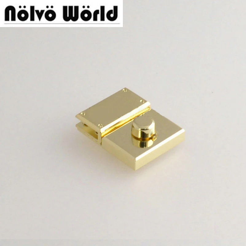 10sets Metal lock accessories for Suitcase bag purse making Hardware Accessories bagmetal lock