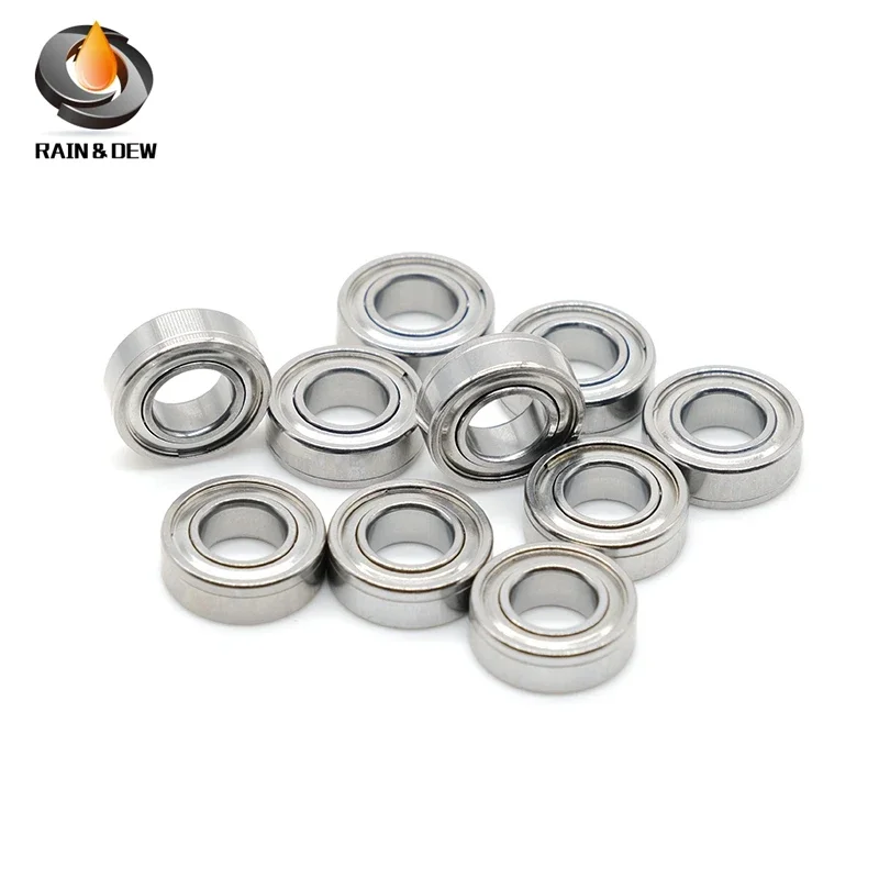 10PCS SMR128ZZ Stainless Bearing 8X12X3.5mm ABEC-7 for RC Car RC Toy Bearings ball bearings