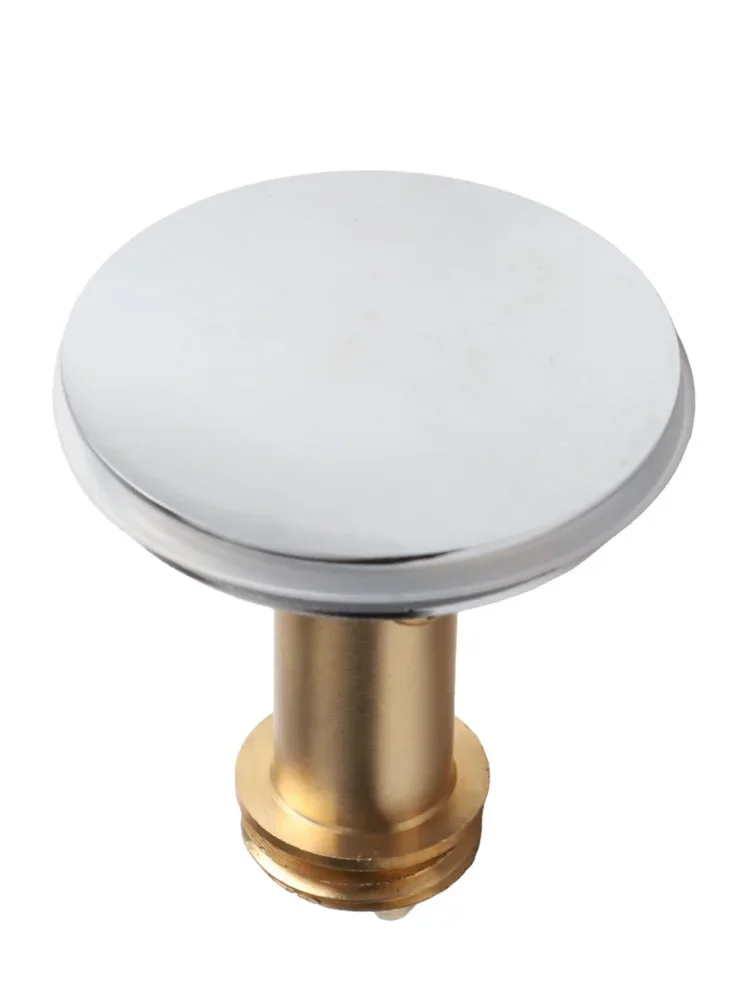 38mm Bathroom Sink Drain Stopper Plugs Bounce Push Button Click Clack Plug Wash Basin Faucet Accessory Washbasin Pipe