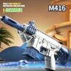 M416 Water Gun Mini Water Guns Manual Continuous Shooting Guns Pistol Watergun Outdoor Games Water Pool Beach Toy for Children 1