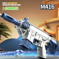 M416 Water Gun Mini Water Guns Manual Continuous Shooting Guns Pistol Watergun Outdoor Games Water Pool Beach Toy for Children 1