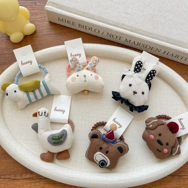 10 pinces à cheveux mignonnes en forme d'animaux pour filles