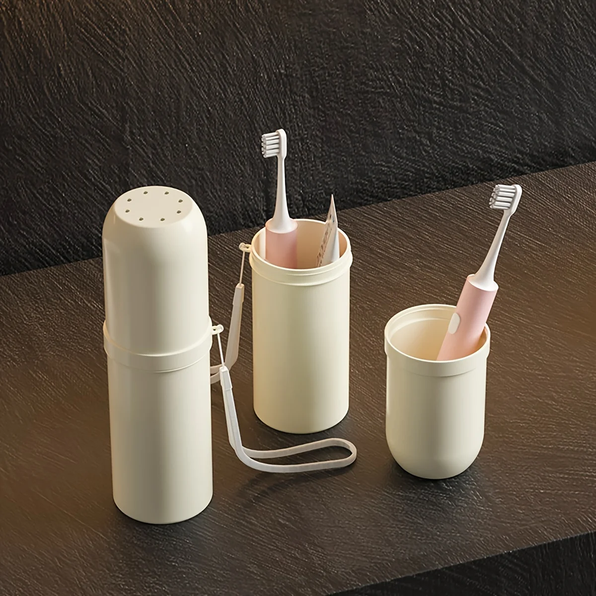 Portable Travel Toothbrush Box Set