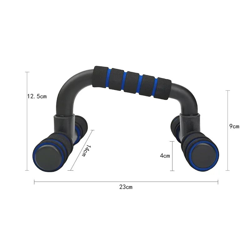 H Type Fitness Equipment Push-up Stand Push-up Chest Muscle Training Home Foam Handlebar Push-ups Strength Exercise