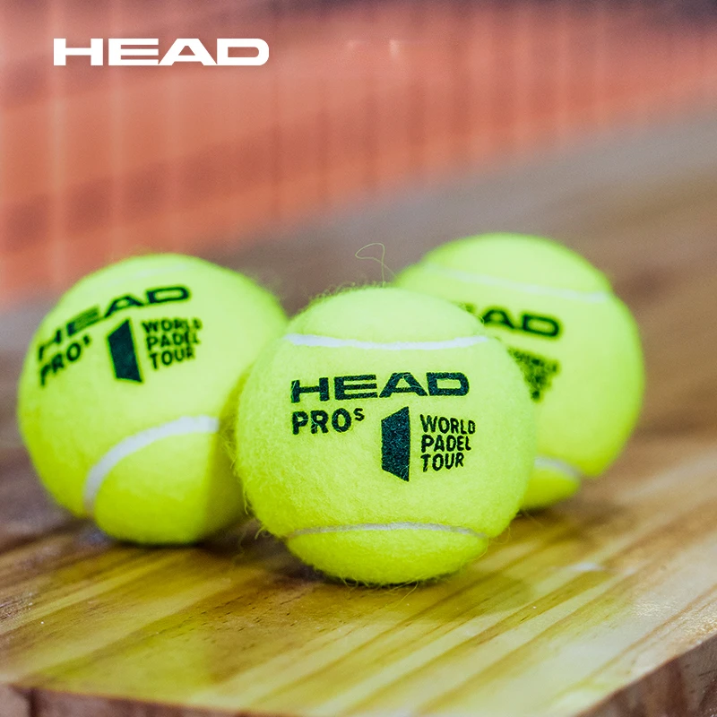 Tennis Balls HEAD PADEL PRO S for Tennis Match and Training tennis balls