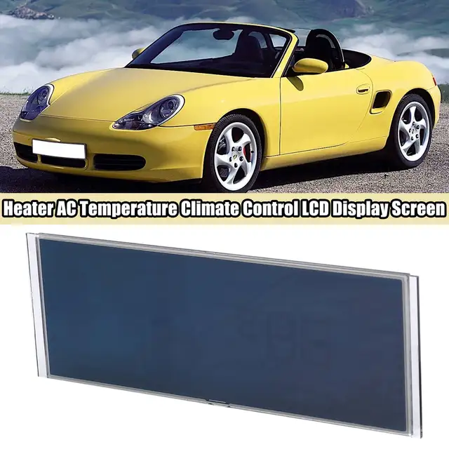 Автомобильный нагреватель A/C, температурный контроль, ЖК-дисплей, экран, Ремонтный комплект для Porsche 911 (996) Boxster 986 1