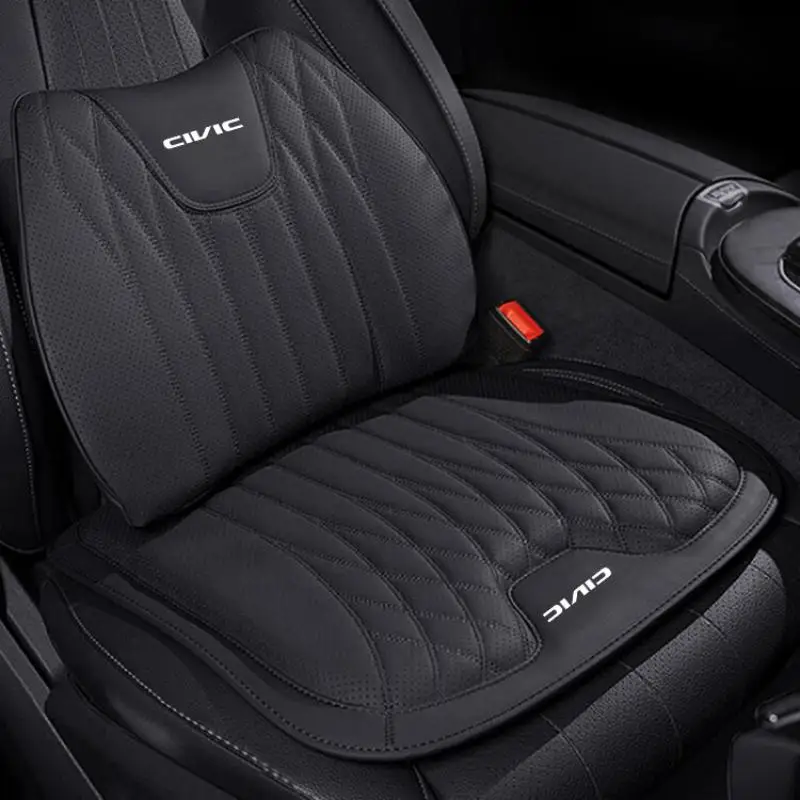 Pilot Seat Cushion with Lumbar Support, Black