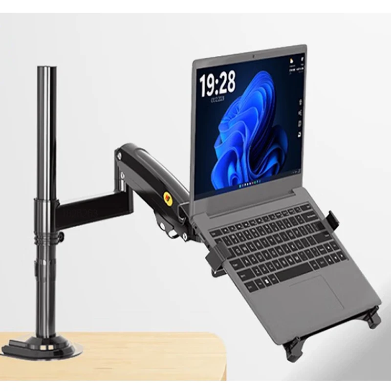 Laptop Mount Stand em Fp2 para 2235 Monitor Mais 1017 Laptop Desktop Holder Notebook Computer Mount Stand nb H100