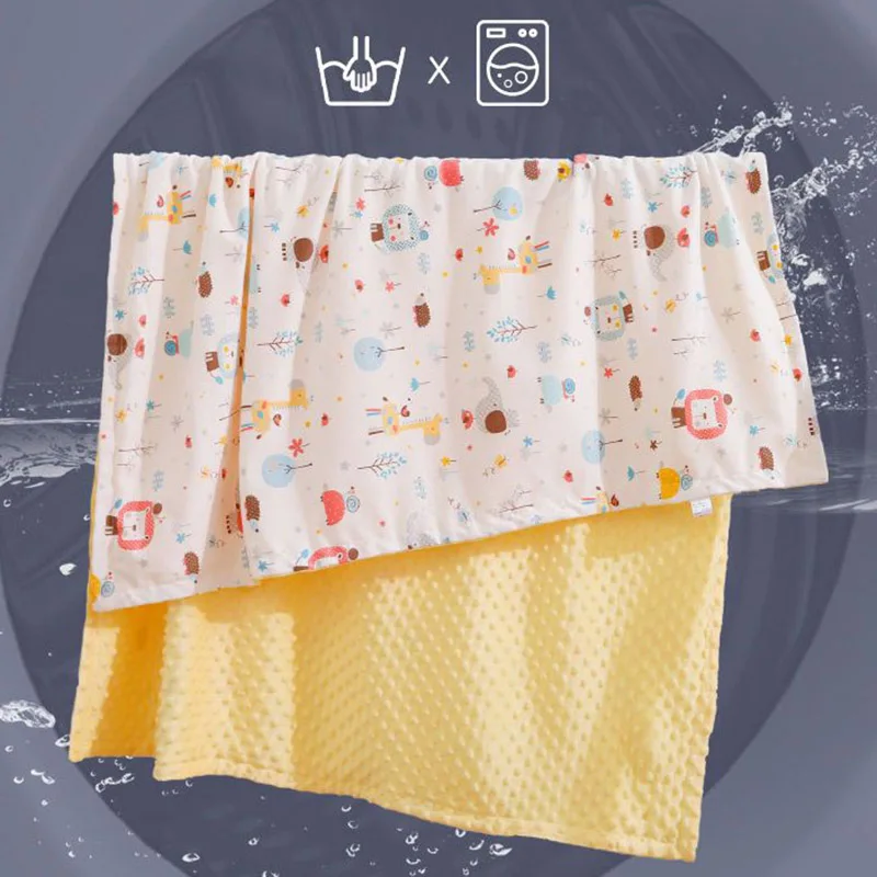 Baby sleeping blanket  2 layers 3D Children's Doudou Quilt Kindergarten Baby Blanket Bedding 5