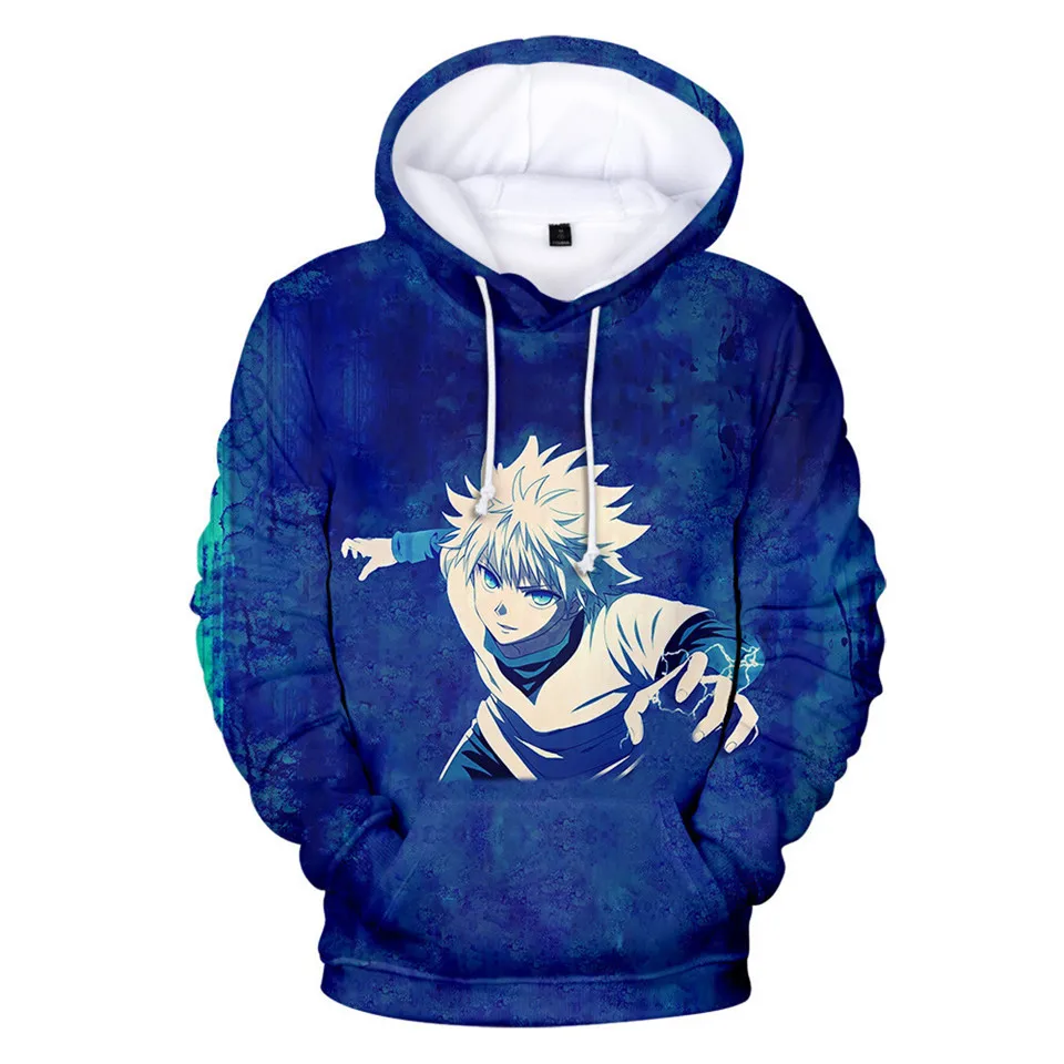 

Hunter X Hunter Hoody Gon Graphic Hoodie Women Men Casual Sweatshirt Japan Anime Print Tracksuits Oversized Manga Cartoon Tops