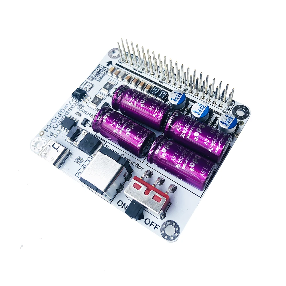 Nvarcher Power Filter Module Super Capacitor  Board Moode Volumio For Raspberry HIFI Expansion Moudle 4mp embedded module for underwater super mini ip camera module board 1080p security h 265 network ipc wifi audio tf card slot